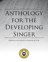 Anthology for the Developing Singer Vocal Solo & Collections sheet music cover